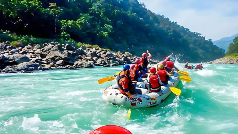 Read more about the article Top 7 River Rafting Camps in Rishikesh